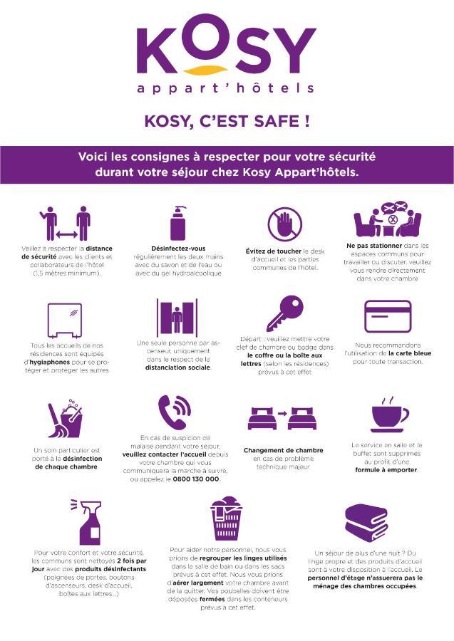 Mâcon Kosy Appart'Hotels - Le Cours Moreau المظهر الخارجي الصورة